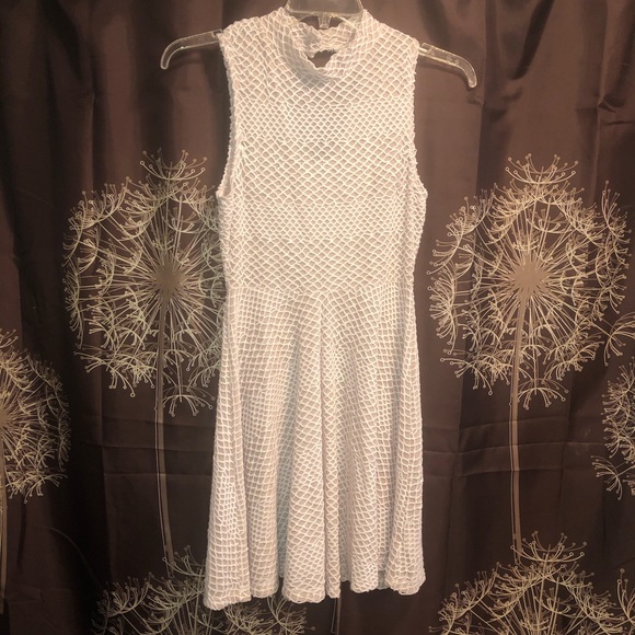 Audrey 3+1 Dresses & Skirts - HALF PRICE DRESS SALE! AUDREY 3+1 Dress Cream fishnet Style High Neck M
